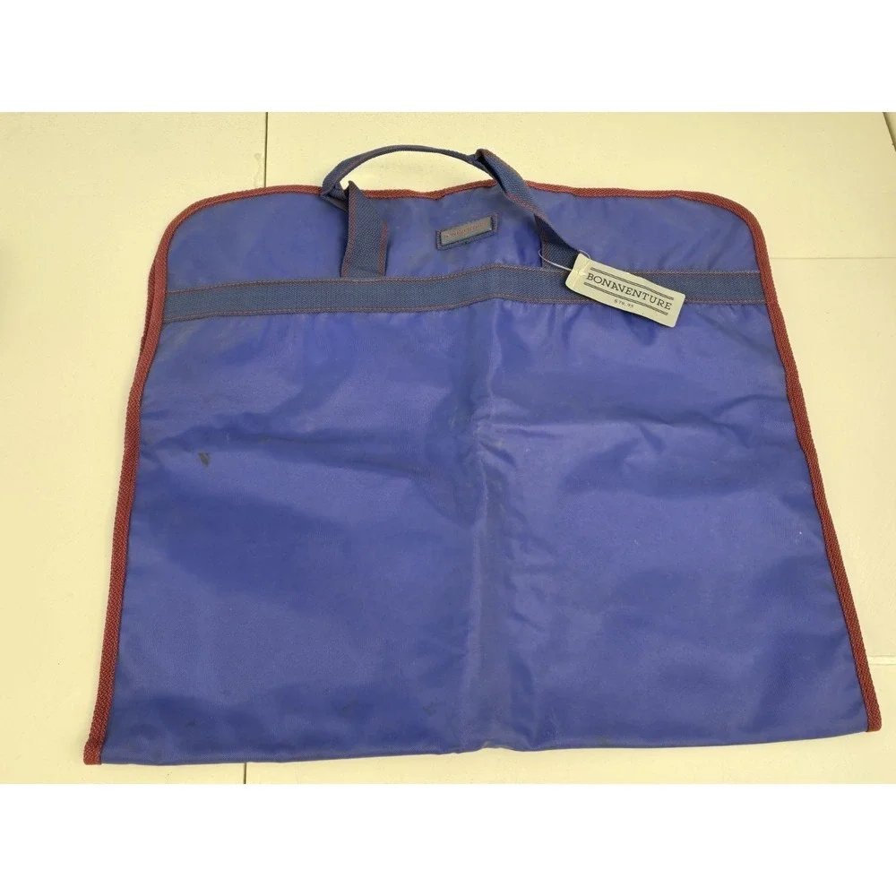 Bonaventure Classic Travel Garment Bag Vintage Blue‎ Heavy Duty 21x38